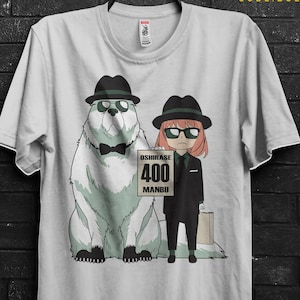 Shirt Anime Gift For Anya Forger,Loid Forger Tee,Fiona Frost TShirt,Yuri Briar Appareal,Yor Forger Cosplay T Shirt For Eden