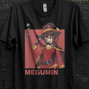 Megumin Cosplay Shirt Gift For Anime Girl,Kono Subarashii Tshirt,Konosuba Sweater,Chomusuke Crewneck,YunYun Appareal,Arue Tee For Aqua