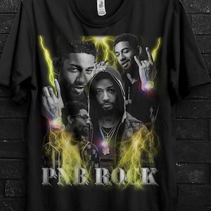 Louis vuitton Peace And Love Print T-Shirt of PnB Rock on the