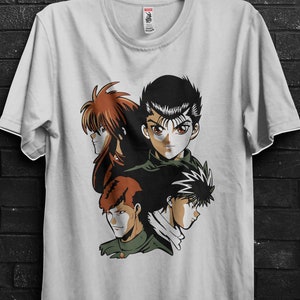 Yu Yu Hakusho T-Shirt Anime Gift For Hiei,Koenma Tee For Suzaku,Kuwabara Rinku Appareal,Yukina Tshirt For Botan,Kurama Shirt For Yomi,Yusuke