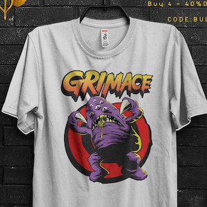 Grr Grimace Shake Shirt Horror Funny Tik Tok Trend Meme Gift,Happy Birthday Grimace Tee,HBD Grimace Gift  Tshirt,Grimace Survivor Appareal