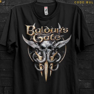 Baldur&#39;s Gate 3 Fan Tshirt For Gamer,BG3 Astarion Shirt For Karlach,Shadowheart Tee,Laezel Appareal,Minthara And Boo T-Shirt Gift For Minsc