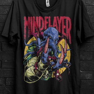 Mind Flayer Baldur&#39;s Gate 3 Fan Tshirt For Gamer,Laezel Appareal,BG3 Karlach Shirt Shadowheart Tee,Minthara And Boo T-Shirt Gift For Minsc