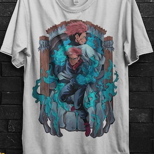 Ryomen Sukuna Cosplay Shirt Gift,Satoru Gojo TShirt,Yuji Itadori Tee,Megumi Fushiguro Tshirt,Yuta Okkotsu,Nobara Kugisaki For Toji Fushiguro