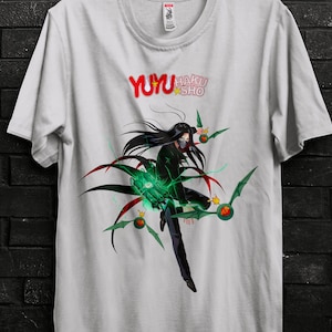 Karasu Yu Yu Hakusho T-Shirt Anime Gift For Him,Yusuke Tee For Kurama,Kazuma Kuwabara Shirt For Yomi,Hiei Appareal,Suzaku Tshirt For Botan