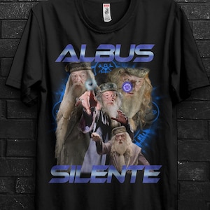 Albus Silente Tribute Shirt Gift For Fan,Lord Voldemort Tshirt,Severus Piton T-Shirt,Michael Gambon Tee,Rubeus Hagrid,Dobby,Daniel Radcliffe