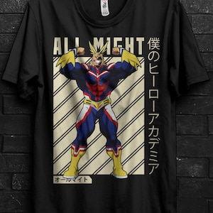 All Might Hoodie Etsy