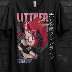 Yoko Littner Gurren Lagann Shirt Anime Gift For Man,Tengen Toppa Gurren Tshirt,Yuri Lowenthal Appareal,Lagann Drill,Simon Tee For Kamina