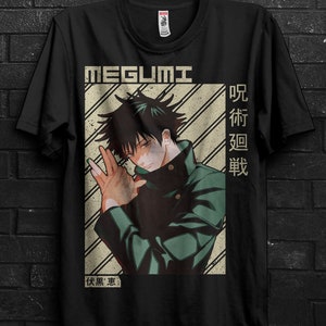 Megumi Fushiguro Shirt Anime Gift,Sukuna,Nobara Kugisaki ForToji Tee,Maki Zenin T Shirt,Nanami Kento For Satoru Gojo,Toge Inumaki Tshirt
