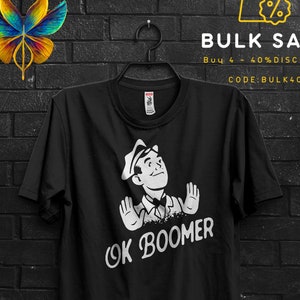 Ok Boomer Funny Meme Gift T shirt For Millennial,Smile Meme Guy Face Tee,Ok Boomer Gen z Humor,Cringe Quotes About To Laugh Appareal For Man
