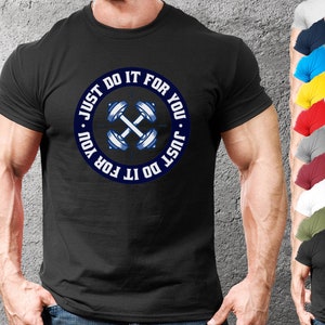 Inspirational Mens and Womens Fun Fitness Tshirt,Gym T shirt For Boys and Girls,Gym Muscle Tank Top,Body Builder Shirt,Workout Clothes