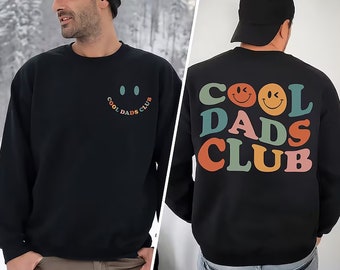 Cooles Dads Club-Sweatshirt, lustiges Shirt für Papa, Geburtstagsgeschenk für Papa, Cooles Dads Club-Shirt, cooles Geschenk für Papa, Geschenk für Papa, Sweatshirt für Papa