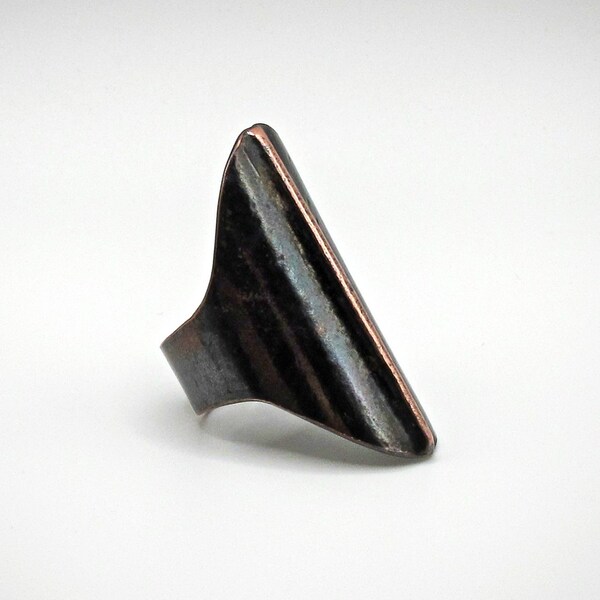 Fold-Formed Copper Saddle Ring