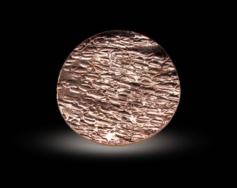 Bague en cuivre grand cercle 1
