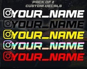 BMW M DECAL (Pack of 2)