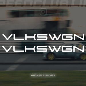 VLKSWGN DECALS (Pack of 2)