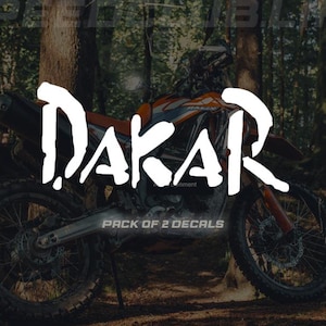 BMW R80GS R100GS Paris-Dakar Tank Decals – Give Your Adventure Bike Some Attitude!