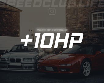 10HP DECAL (Pack of 2)