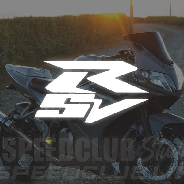 AUTOCOLLANTS SUZUKI « RSV » (Lot de 2)