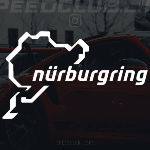Nurburgring Decal - Etsy