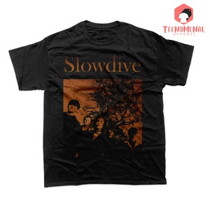 Slowdive Unisex T-Shirt - Souvlaki Tee - Music Band Merch - Artist Poster for Gift