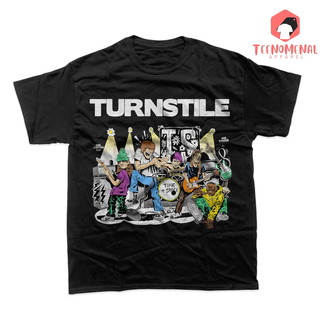 Turnstile Unisex Tshirt Glow on Merch Music Band Tee Etsy
