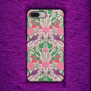William Morris-stijl telefoonhoesje voor iPhone 15, art nouveau-telefoonhoesje voor Samsung Galaxy S24, Google Pixel 8 Pro, iPhone 16