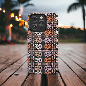 Polynesian Pattern, Tahitian Design  iPhone 15 ProMax, Samsung Galaxy, Google Pixel
