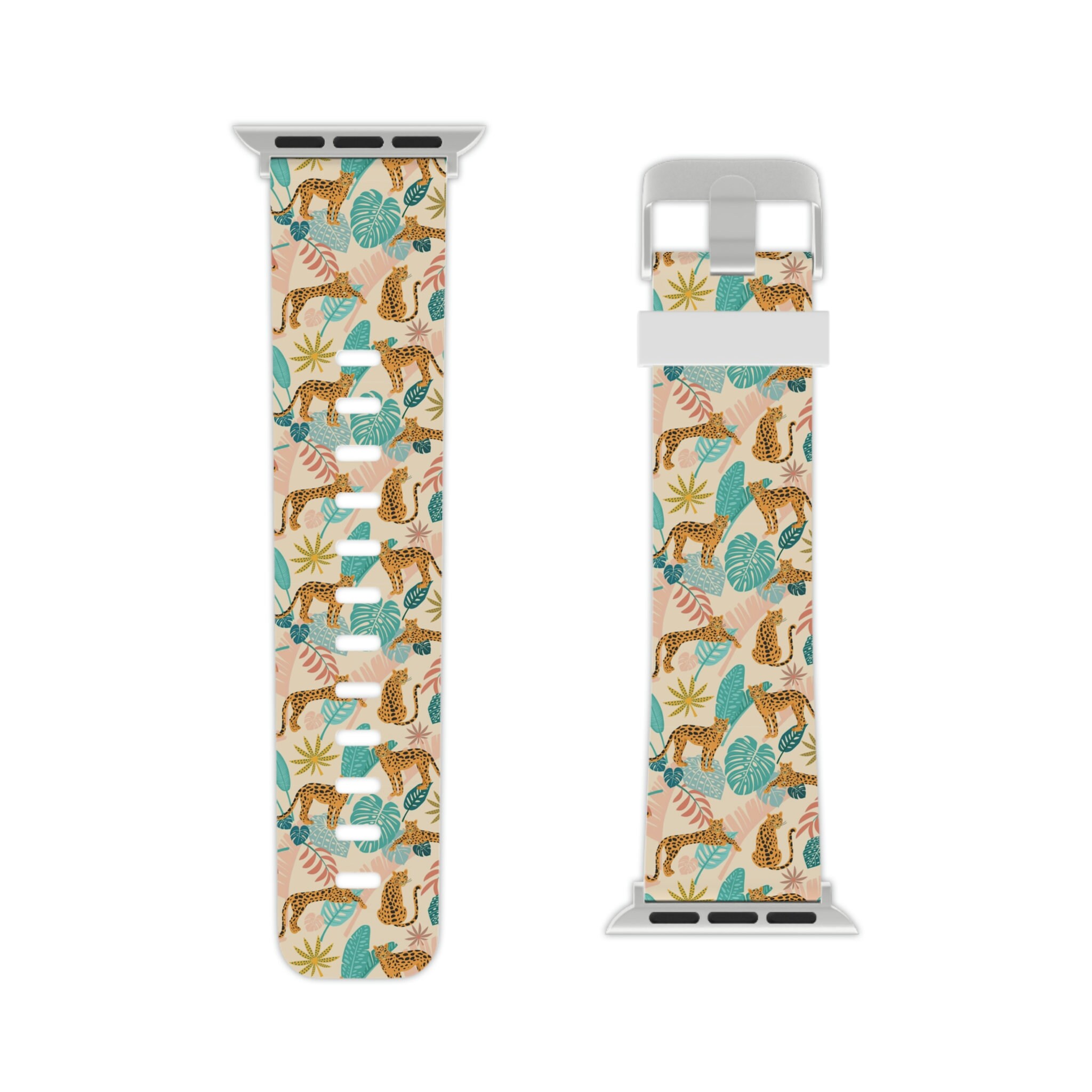 Tropical Tiger Jungle Safari Apple Watch Band Series 3 4 5 6 Etsy