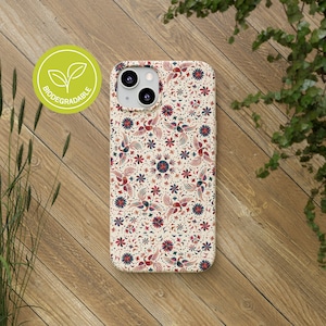 Mexican Floral Biodegradable Phone Case- Eco-Friendly Compostable Earth  Friendly Samsung Galaxy Ultra 20 21 22 iPhone 12 13 14 Sustainable