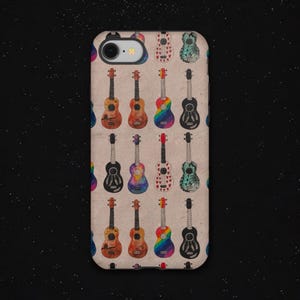 Custodia per chitarra, custodia per ukulele, custodia per strumento musicale, custodia per musica