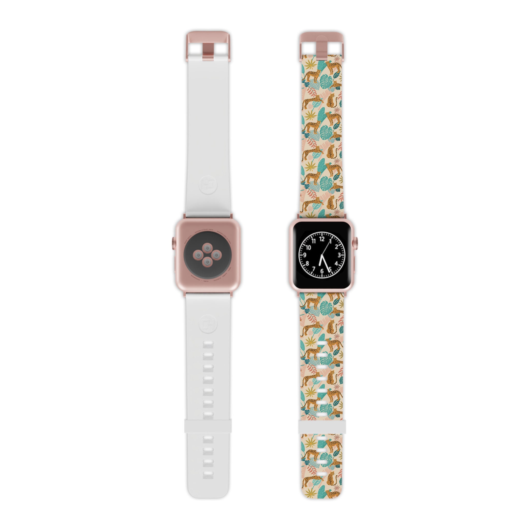 Tropical Tiger Jungle Safari Apple Watch Band Series 3 4 5 6 SE 38mm 40mm 42mm 44mm Iwatch