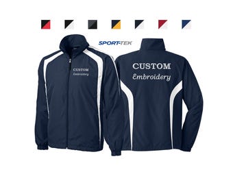 Custom Embroidered Sport-tek Full-zip Jacket Adult or Youth