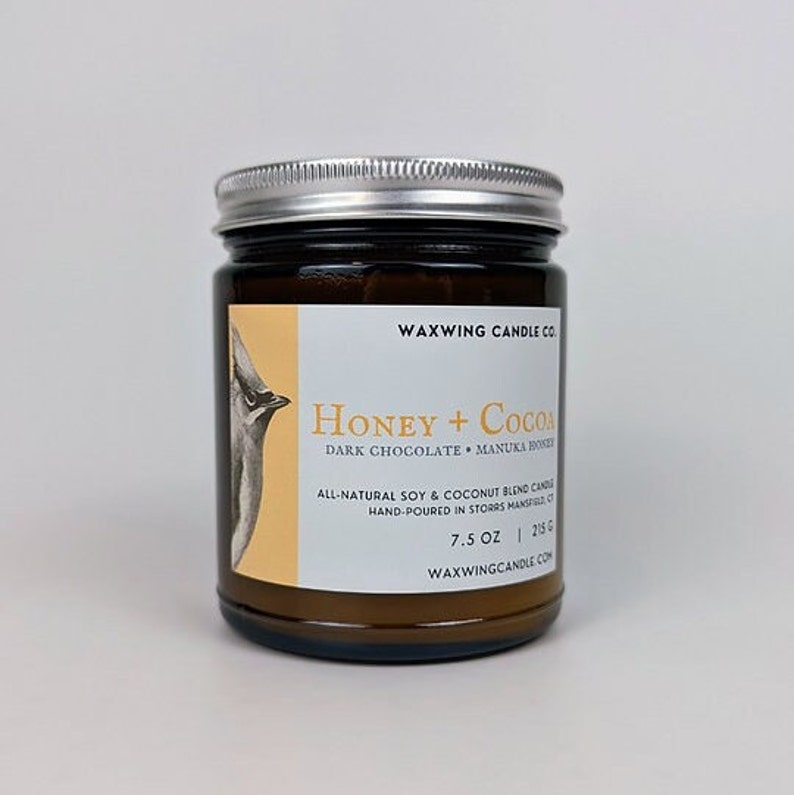 Honey Cocoa Allnatural Soy Coconut Wax Blend Scented Etsy