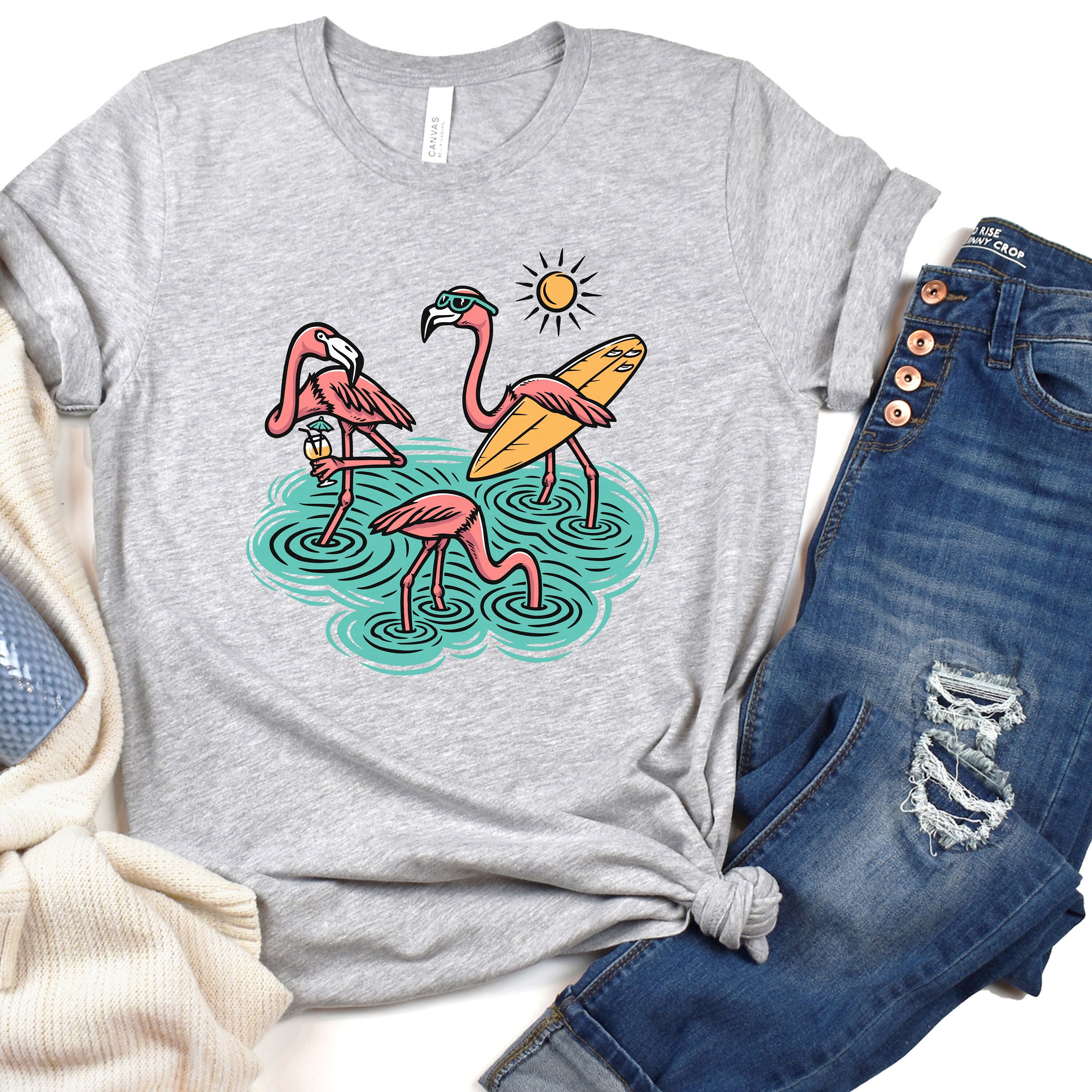 Get Your Pink Back Shirt Pink Flamingo Shirt Flamingo Mama Etsy