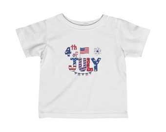 T-shirt bébé 4 juillet