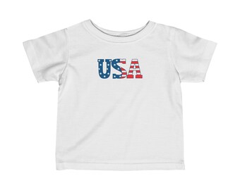 Camiseta infantil de EE. UU.