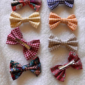 Bow barrette