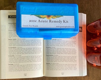 Homeopathy 50 Remedy Kit + Guidebook