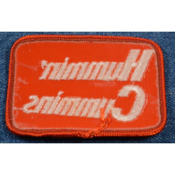 70s Original Vintage HUMMIN' CUMMINS 3" Patch Dod… - image 2