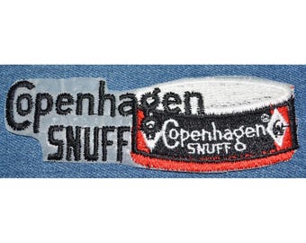 Copenhagen Chew Tobacco Chaw Snuff Dip Retro Vintage Style Patch Trucker Hat Cap Handmade | Accessories | Copenhagen Chew Tobacco Chaw Snuff  main image 4