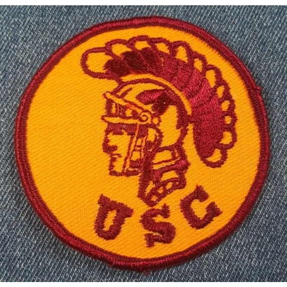 NOS 70s Vintage USC Southern California TROJANS 3… - image 1