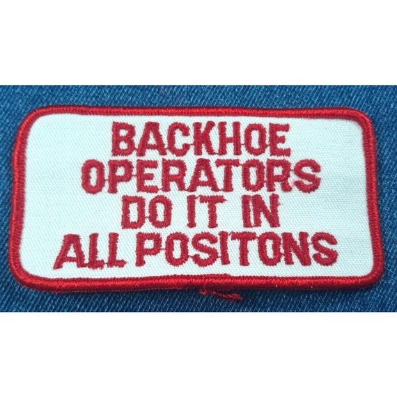 70s Vintage Backhoe Operators DO It In All Positi… - image 1