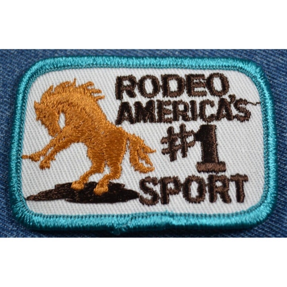 Original NOS 70s Vintage Rodeo America's #1 Sport 