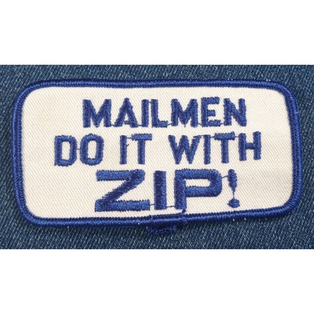 nos-70s-vintage-mailmen-do-it-with-zip-4-patch-funny-etsy