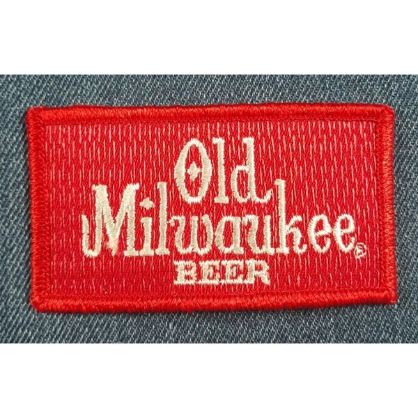 NOS 70s vintage Old Milwaukee Beer 3 » Patch - RÉTRO - Original