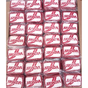 100 Lot Original Vintage 80s HONDA 3" Patch Dirt Bike ATV ATC Car Motorcycle