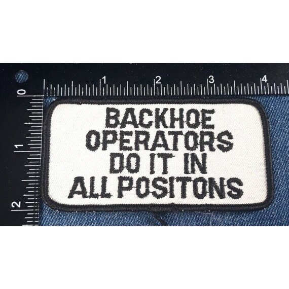 70s Vintage Backhoe Operators DO It In All Positions … - Gem