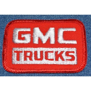 Original NOS Vintage 70s GMC TRUCKS 3&quot; Patch Off Road Duramax Diesel Automotive