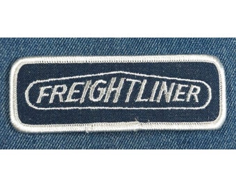 Freightliner Trucks Embroidered Patch – 4" X 2", Sew On/Iron On